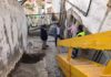 Obras para acabar con las filtraciones y garantizar el acceso a través de una escalera a las viviendas de la calle Manuel Ruiz Córdoba