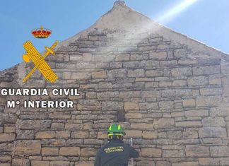 El equipo Tedax de la Guardia Civil ha neutralizado dos proyectiles de artillería