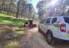 La Policía Local auxilia a una mujer accidentada mientras hacía senderismo en el paraje de El Neveral