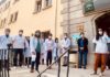 Minuto de silencio para homenajear a enfermeras y sanitarios