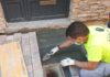Obras de reforma y mejora del acerado en la calle Menéndez Pelayo
