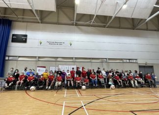 La Selección Española de Powerchair Football prepara en Jaén su camino hacia el Mundial de 2022