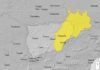 Alerta amarilla por tormentas en las sierras de Cazorla y de Segura