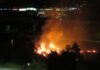 Incendio de una zona de pastos en el polígono El Valle