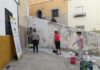 Técnicos y vecinos estrategia Eracis embellecen rincones del barrio de Puerta de Martos