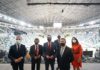 Moreno Bonilla ve en el ‘Olivo Arena’, la infraestructura deportiva pública más importante de la historia de Jaén, un ejemplo de colaboración entre instituciones