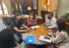 Reunión de trabajo entre Julio Millán y Manuel Bonilla en el Ayuntamiento de Jaén