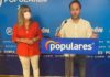 El presidente del PP, Erik Domínguez, indica que la subida del paro en octubre era algo que se esperaba porque siempre ha sido así en la serie histórica