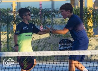 Un campeón de categoría benjamín en el padel