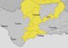 Alerta en la provincia por lluvias