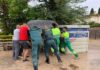Inundación en Puente Tablas por una tromba de agua