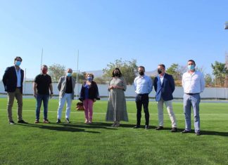 Obras de mejora en las instalaciones del Campo de Fútbol de Las Lagunillas
