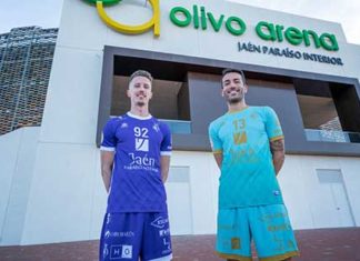 El Jaén Paraíso Interior FS se estrena en el Olivo Arena