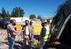 Obras de reparación del Camino de las Cabezadas con la corrección de un deslizamiento en la parte de trazado que es de titularidad municipal