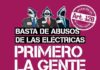 Manifestación contra la subida de la luz