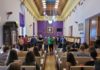 53 estudiantes franceses, adscritos al Instituto Virgen del Carmen de la capital visitan el Ayuntamiento