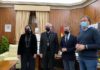 Recepción del alcalde al nuevo obispo y le brinda la colaboración del Ayuntamiento para seguir trabajando en beneficio de la sociedad