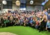 Foto de familia de la delegación de Jaén en el Congreso Regional de Granada