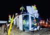 Dos accidentes de camión en la A-44 obligan a cortar uno de los carriles en la autovía sentido Bailén