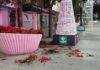 Actos vandálicos destrozan adornos navideños de las calles de Jaén