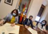 El Ayuntamiento y la UNED firman un protocolo por el que el futuro edificio municipal que se construirá en la Plaza de Santiago