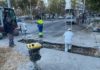 Intervención en el colector centenario de la Plaza de las Batallas que generaba hundimientos sobre el pavimento