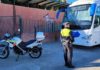 La Policía Local controla a 21 vehículos durante una campaña especial de vigilancia del transporte escolar y de menore