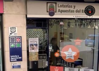 Alcalá la Real vende parte del 2º premio de la Lotería Nacional