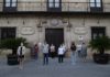 Manifestación silenciosa de la Federación de Mujeres Creciendo Unidas, en Alcalá la Real