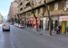 Bomberos y Policía Local intervienen para sofocar el incendio en una churrería de la Avenida de Andalucía