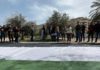 Se recuerda con una placa el Día de la Tierra Palestina en Parque Bulevar