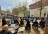 El mercado Peñamefécit celebra el 50 aniversario con un sábado de concierto de la Banda Municipal en la plaza de la lonja