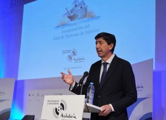 Marín anuncia en Alcalá la Real, que Andalucía recibirá este año más de 4,7 millones de turistas