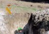 Los Tedax de la Guardia Civil desactiva un proyectil en Lopera