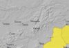 Alerta amarilla por lluvias en la provincia de Almería limítrofes con Jaén