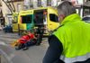 Accidente de moto en la Alcantarilla