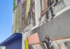 El IES Santa Catalina “cede” a la ciudad un gigantesco mural que ensalza el valor de la enseñanza, el conocimiento y la lectura