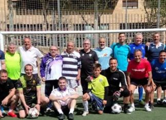 Ex jugadores del Real Jaén recuerdan el ascenso en Figueras hace 25 años