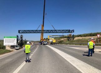 El delegado del Gobierno en funciones ha realizado una visita técnica a las obras que se ejecutan en la carretera A-306 en Torredonjimeno