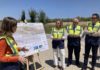 La carretera A-306 se corta mañana al tráfico en Torredonjimeno por la obra de la pasarela peatonal