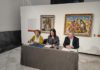 La exposición “Verso sobre lienzo”, con obras de Zabaleta y versos de Miguel Hernández, abre sus puertas en Elche