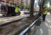 Se han revestido con bordillos 2.615 metros cuadrados de parterres en el tramo final de la Avenida de Andalucía