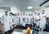 Profesionales de cocinas del Hospital de Jaén participan en un taller gastronómico
