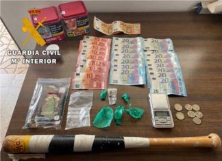 La Guardia Civil detiene a un vecino de Valdepeñas por presunto tráfico de estupefacientes
