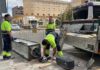 Retirada de la última cabina telefónica en Navas de Tolosa