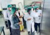 El Hospital Universitario de Jaén renueva el suelo de la cocina del Neurotraumatológico