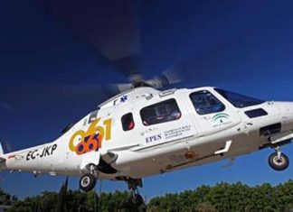 Dos hombres heridos al caer de un andamio en una obra en Alcalá la Real