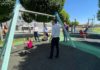 Se ultima la reapertura del parque infantil plaza Diego Torres el arreglo zonas de juego en el centro y prosigue en San Felipe y Alameda