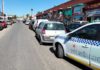 Accidente en cadena de tres vehículos en el polígono de Los Oivares