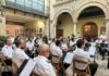 Concierto de la Banda Municipal de Música en el patio del Mudéjar con motivo del Día Mundial del Alzheimer